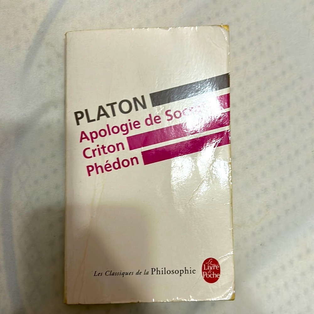 Le livre de poche platon philosophe